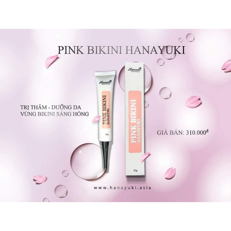 Kem Làm Hồng Hết Thâm Pink Bikini Hanayuki 30g