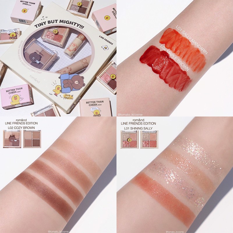 Romand x LINE FRIENDS - tách set