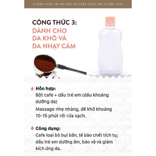100g bột cafe tẩy da chết ( bột cà phê)