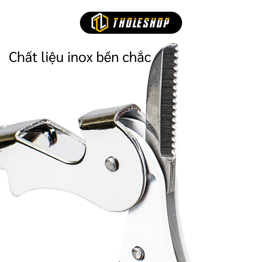 Dụng Cụ Khui Rượu Vang - Đồ Khui Nắp Chai Chức Năng 3in1 Inox Siêu Bền 3981