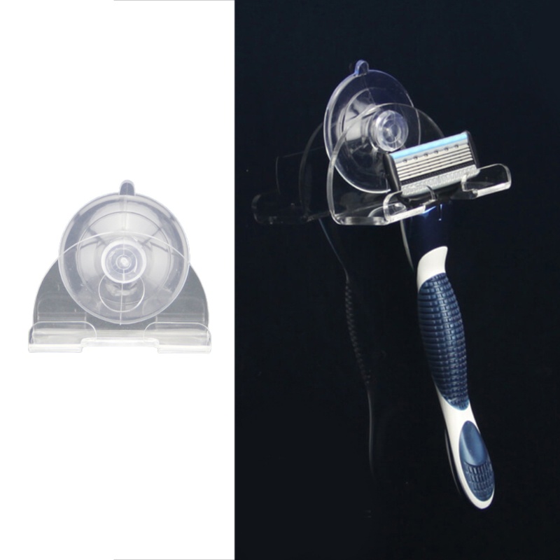 Giá Đỡ Dao Cạo Râu Tự Dính Chống Thấm Nước Không Cần Khoan Tiện Dụng Cho Phòng Tắm / Nhà Bếp