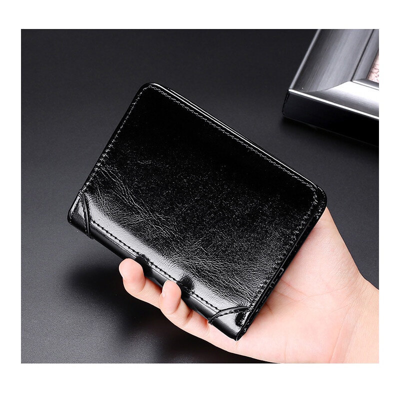 Ví Da Bò Thật Cao Cấp Phong Cách Vintage Cho Nam