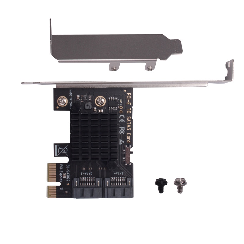 Card Mở Rộng PCIe Sang SATA 3.0 6G SSD PCI-E PCI Express X1 Thẻ