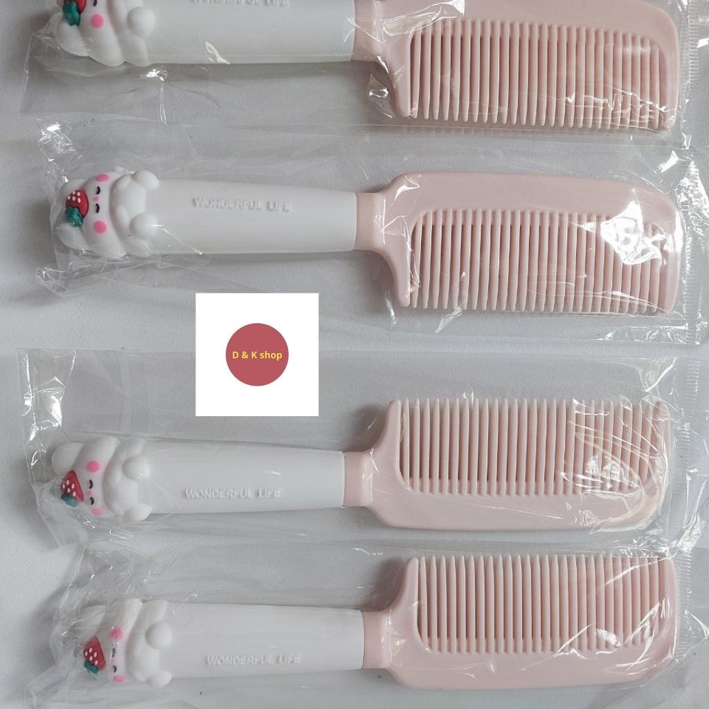 Lược chải tóc gỡ rối mini hình thú D & K shop siêu cute chống tĩnh điện