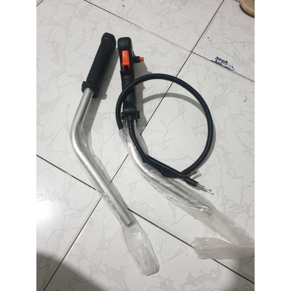 BỘ TAY LÁI CÓ CÔNG TẮC DÙNG CHO MÁY CẮT CỎ 2 THÌ - 4 THÌ:  TRÁI -PHẢI