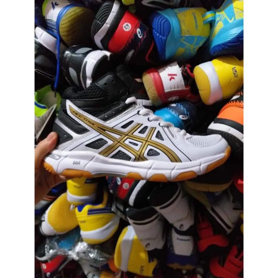 LV 10.10 [Siêu Sale] [ Xả Nghỉ Tết] Giày Bóng Chuyền Asics Tặng Kèm Bó Gối . :)) [ NEW ĐẸP ] . new XCv ۶ ^ ) , ˇ