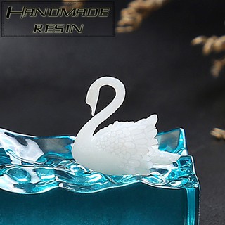 Mô hình thiên nga trang trí Resin