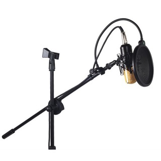 Chân đế micro đứng Boom Mic Stand (Đen)
