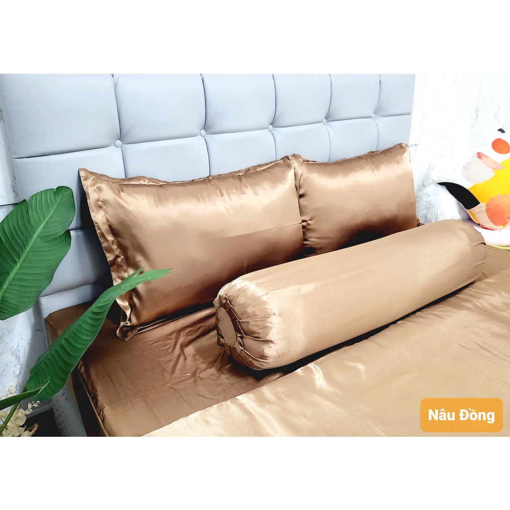 🔥HOT🔥Chăn Ga Phi Lụa Thái Tuấn Cao Cấp Loại 1 Siêu Mát Mịn Đủ Size Nệm, Bộ 4, 5 Món Chăn  Chần Bông _Nemtot Bedding