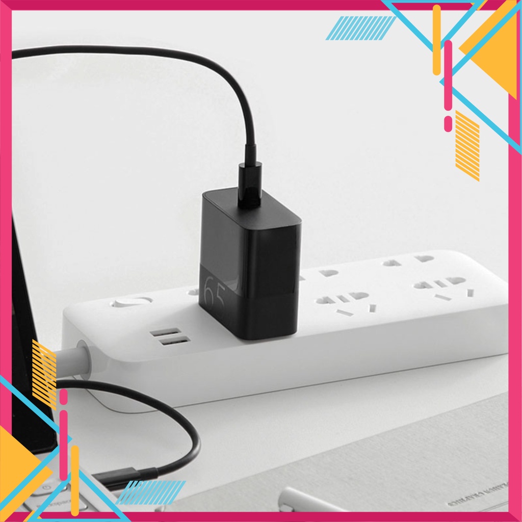 >>CỰC HOT Củ sạc nhanh PD 65W cổng USB-C, Hỗ trợ sạc Macbook, iPad, iPhone, Máy tính xách tay >>>