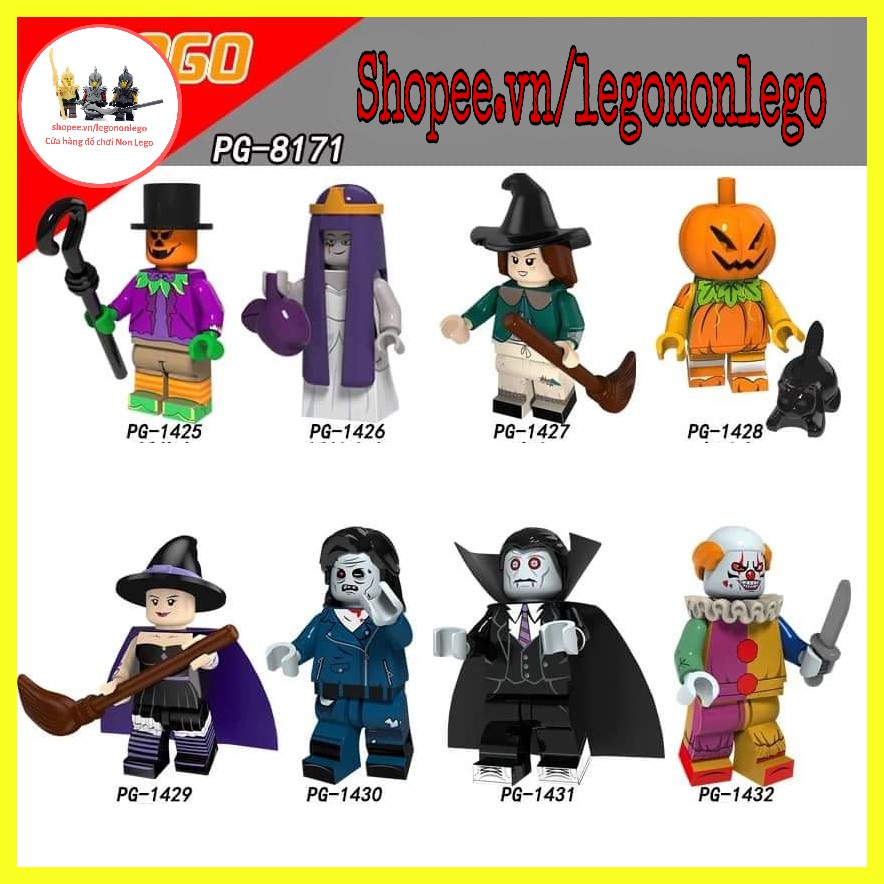 Minifigure nhân vật Halloween PG8171