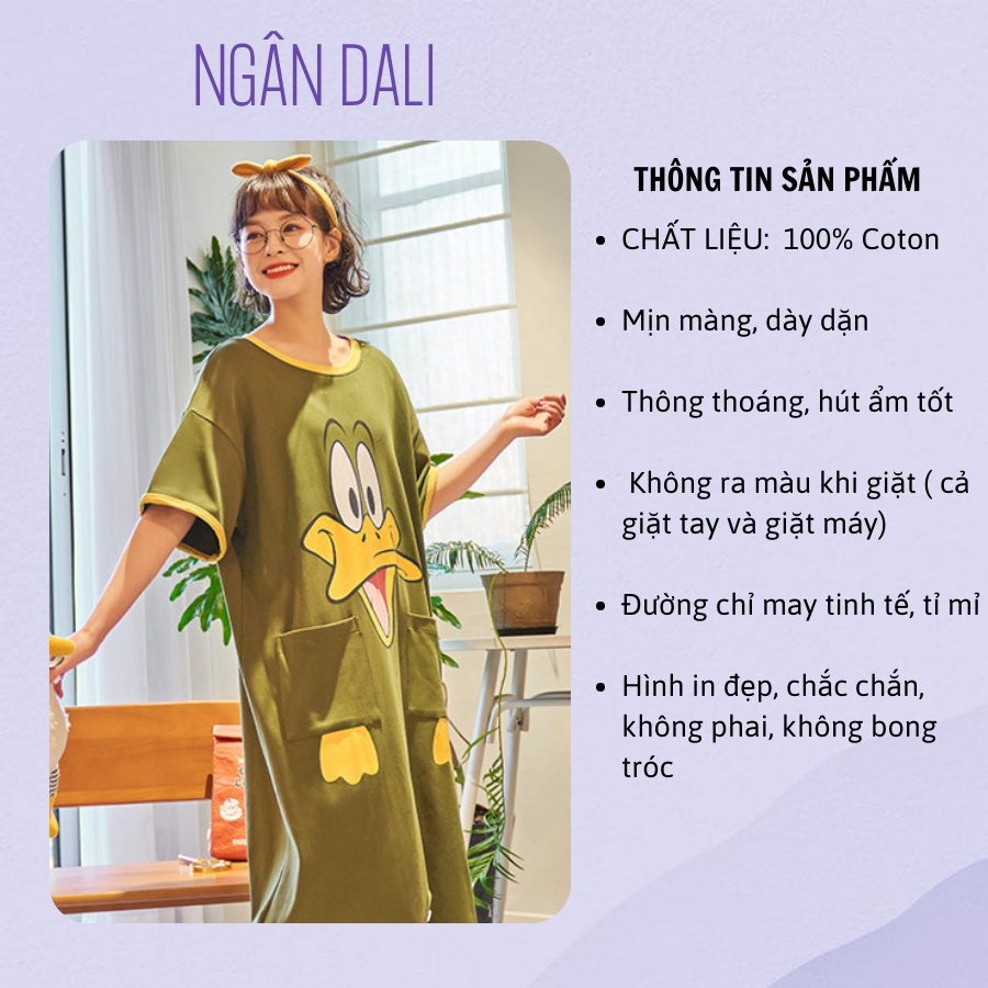 Đồ ngủ nữ đẹp, đồ mặc nhà xinh trẻ trung đáng yêu dễ thương mẫu mới nhất năm 2022- Form có tay cute hoạt hình hot tiktok | BigBuy360 - bigbuy360.vn