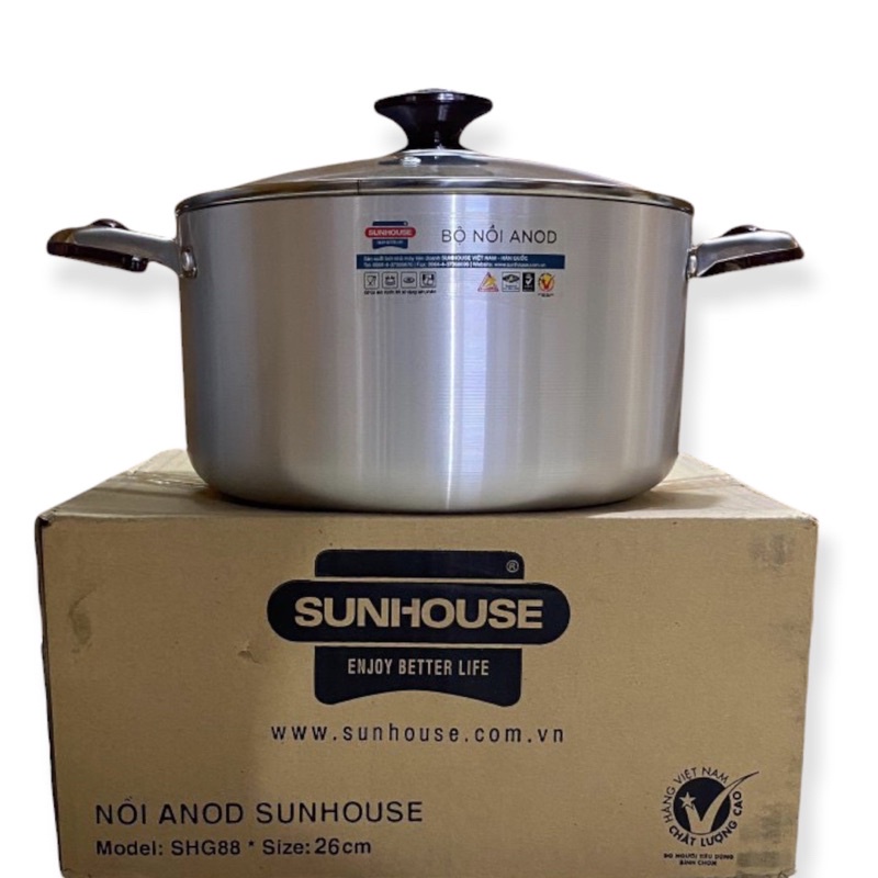 Nồi lẻ SUNHOUSE SHG88-Hàng Chính Hãng(Bảo Hành 12 Tháng)