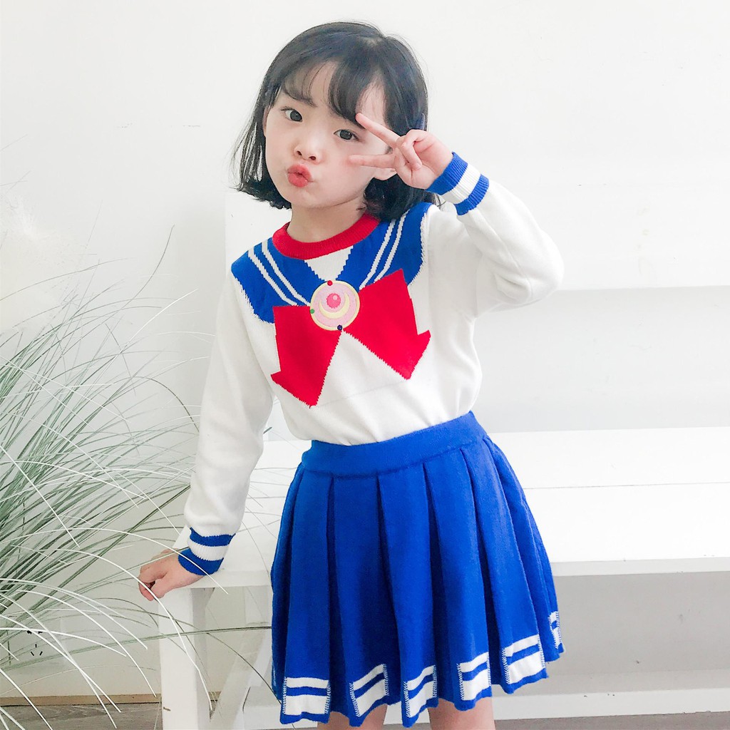 Váy thủy thủ dễ thương
