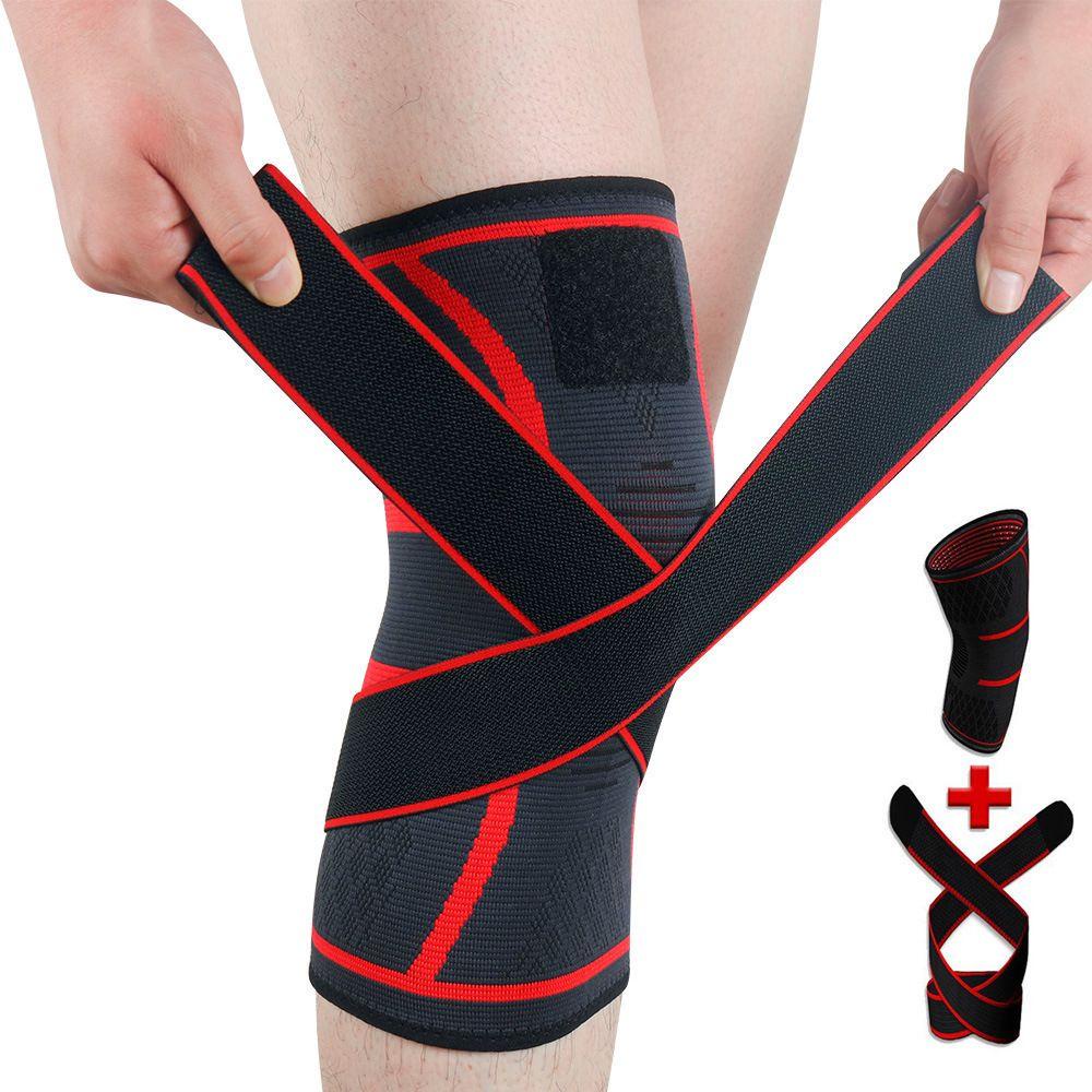 Băng Quấn Đầu Gối Co Giãn Hỗ Trợ Tập Thể Hình