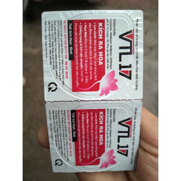 SIÊU KÍCH THÍCH RA HOA VTL17