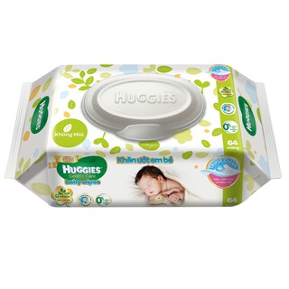 KHĂN GIẤY ƯỚT HUGGIES 64 TỜ