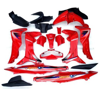 Bộ vỏ nhựa / Dàn áo Jupiter V màu đỏ/Xanh