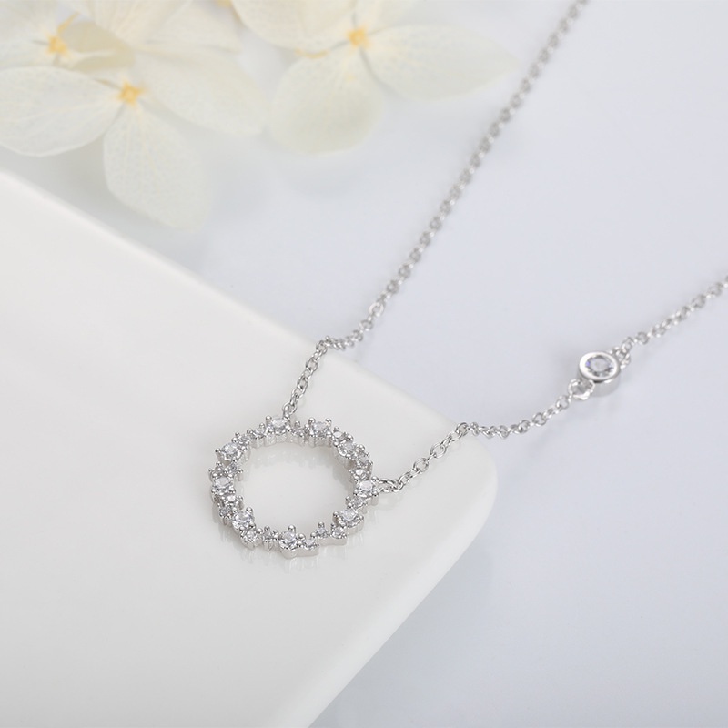 Dây chuyền Huyền Thoại Biển Xanh, Chất liệu bạc ta cao cấp - Trang sức bạc Evasilver