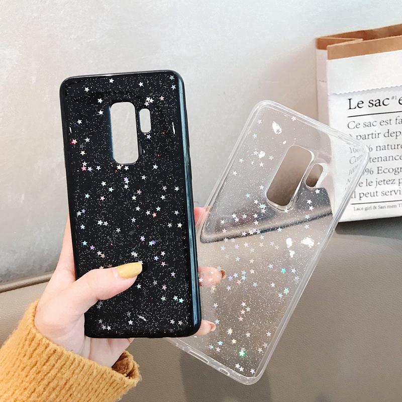 Ốp điện thoại kim tuyến cho điện thoại Samsung Galaxy Note 9 8 S8 s9 S10 Plus S7 Edge j5 j7 Pro A6 s10lite