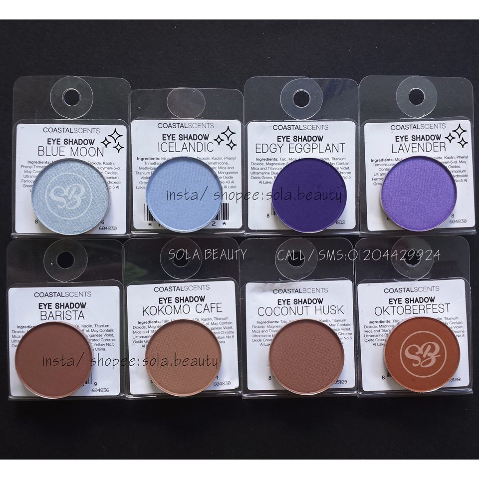 Các màu mắt lẻ (P.2) - Coastal Scents