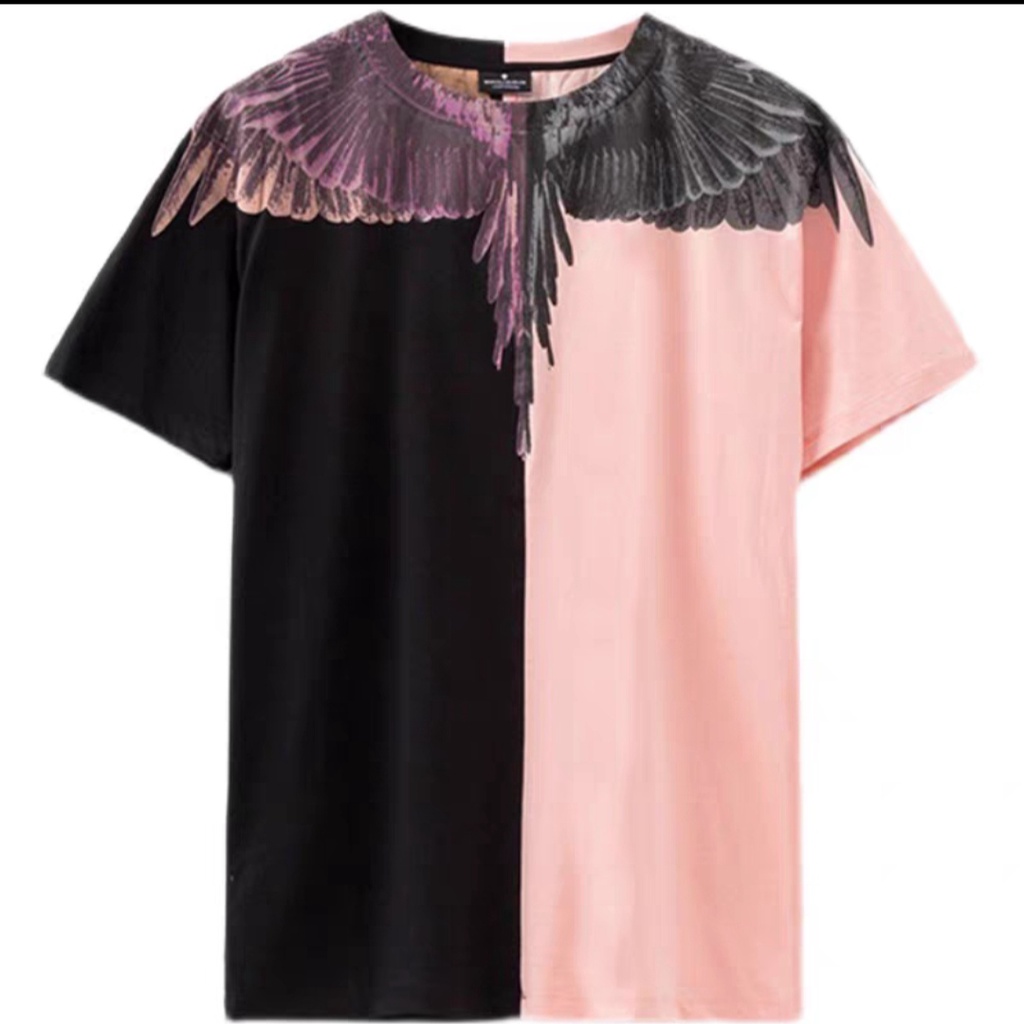 Áo Thun Bulong Đại Bàng 2 Màu Hồng Đen ❤ Áo Phông Cotton Dáng Rộng NVA140