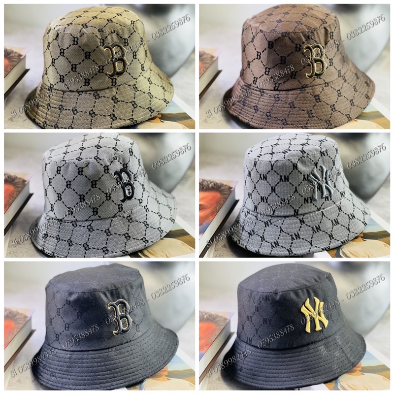 Mũ Tai Bèo MLB Full Tag Cực Hot Dành Cho Nam Nữ - Nón Tai Bèo Vnxk Qc Xịn Chữ Dệt Cao Cấp