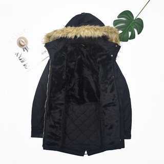 {ORDER] ÁO PARKA LÓT NHUNG ĐEN