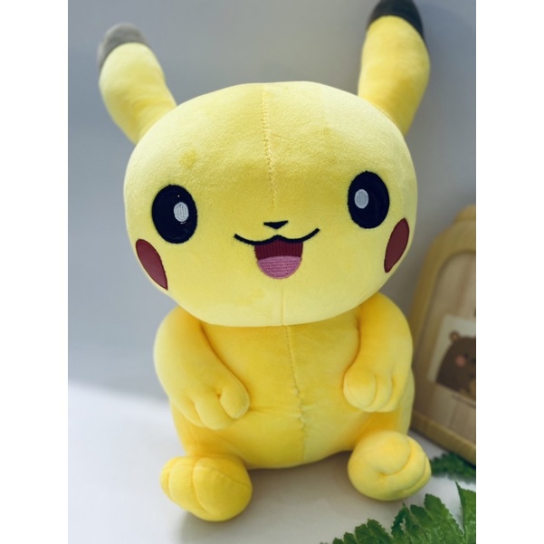 Thú bông Pokemon Pikachu 45cm, siêu dễ thương, siêu mềm mịn, thú bông đồ chơi