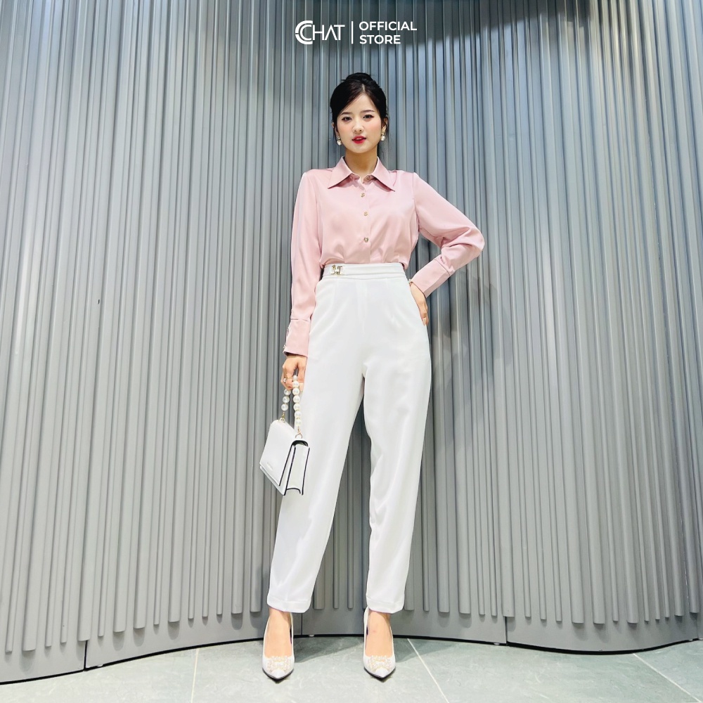 Quần baggy cạp phối PK CChat Clothes