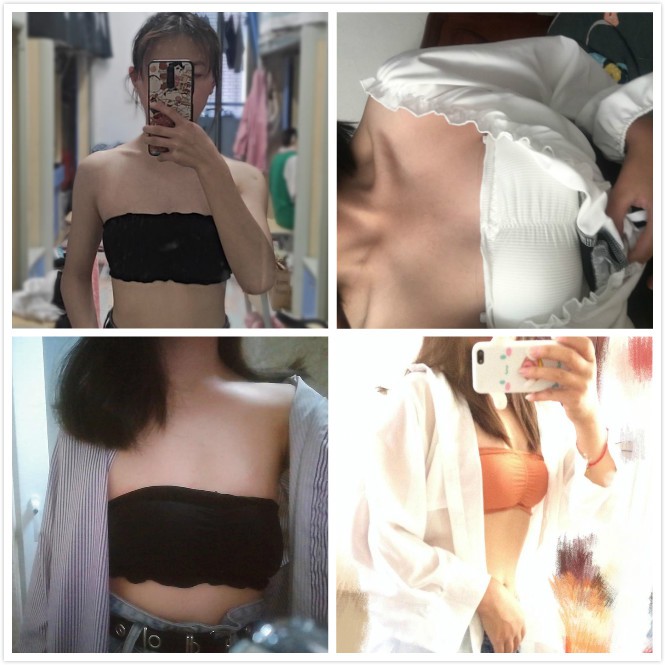 Áo Ngực Ống Kiểu Dáng Quyến Rũ Cho Nữ Sinh