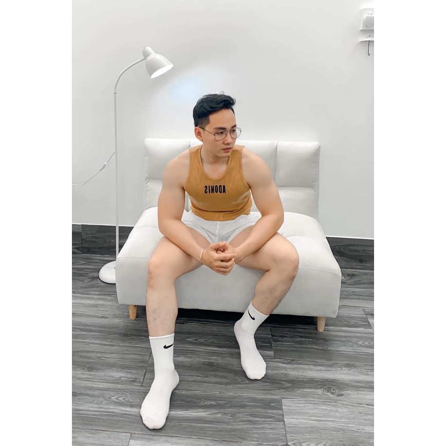 Áo Ba lỗ Nam Adonis cao cấp phong cách thời trang Hàn Quốc, nhiều màu lựa chọn AB-01