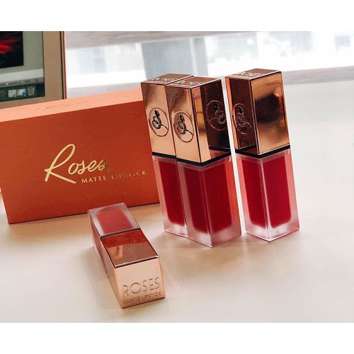 [MUA 1 TẶNG 2] SON KEM LỲ ROSE MATTER LIPSTICK- BỀN MÀU KHÔNG LEM KHÔNG TRÔI