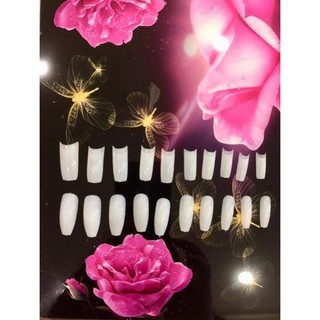 Móng nối fom vuông màu đục  [Nail Spa] .