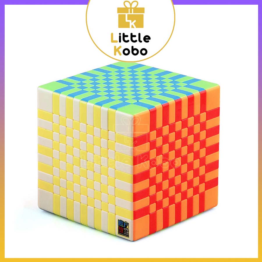 Rubik 11x11 Stickerless MoYu MeiLong MFJS Rubic 11 Tầng Đồ Chơi Trí Tuệ