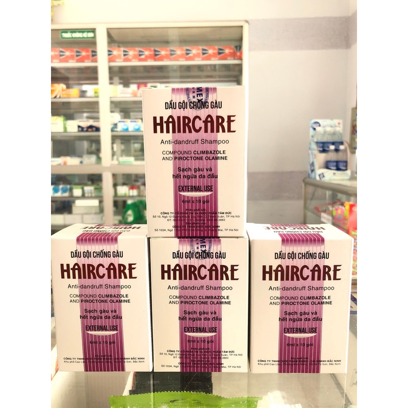 Dầu gội chống gầu Haircare  - Sạch gầu, hết ngứa, chống nấm
