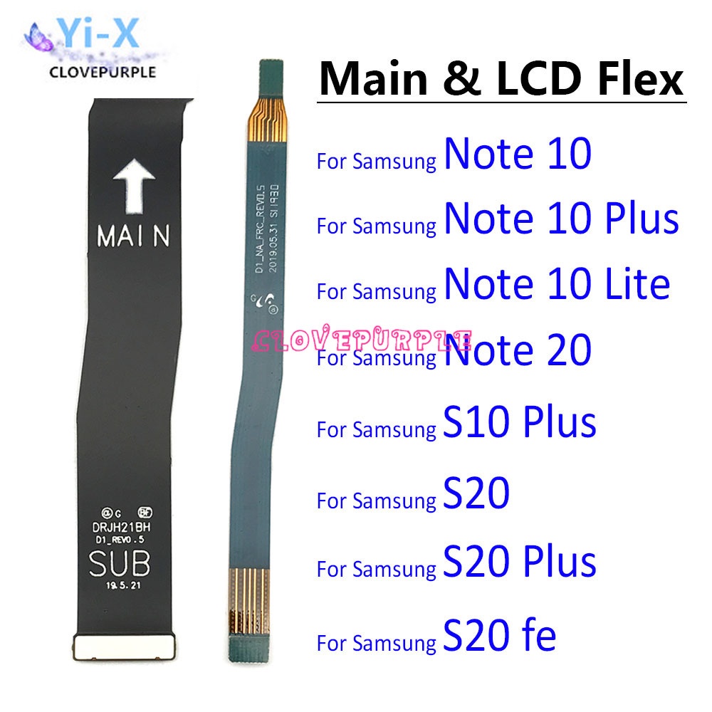 Dây cáp dẻo kết nối màn hình LCD cho Samsung Note 10 Lite Note 20 S10 Plus S20 Fe / Note 10 Plus 5G