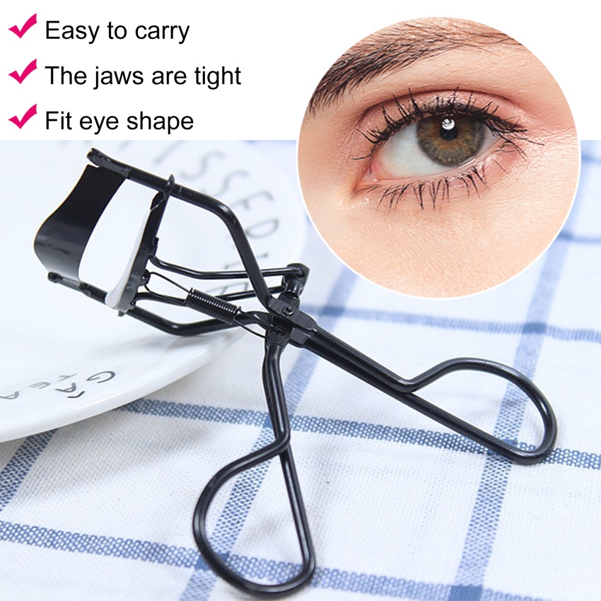 1 Bấm mi bằng thép không gỉ màu đen