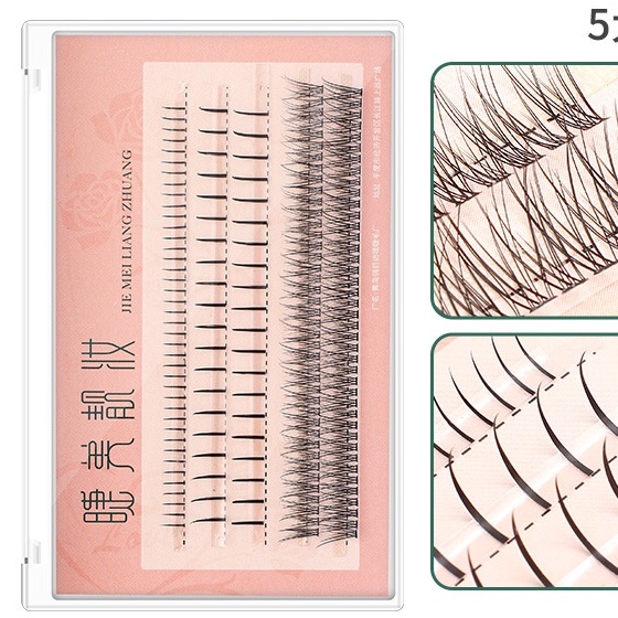 Lông Mi Giả Tự Nối Mi Trụ Mix Mi Chùm 6-10-11-10-11mm
