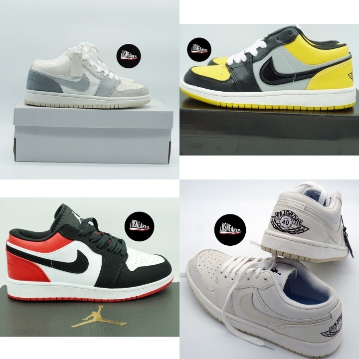 Giày Air Jordan 1 🏆FULL 4 MẪU🏆  Sneaker nam nữ đủ size/ Giày thể thao jordan low