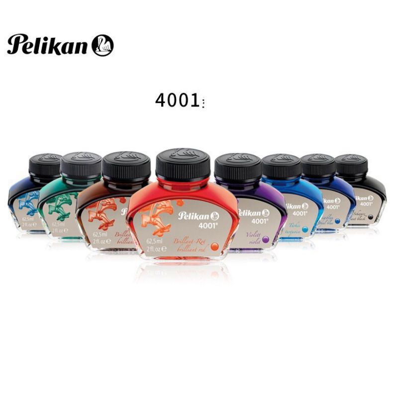 Mực Pelikan 4001, mực Đức , mực không lắng cặn, dùng viết bút nét thanh, đậm- soleilshop