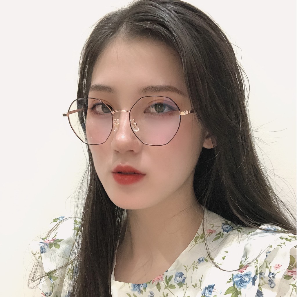 Gọng kính titanium 88031DV thời trang cao cấp nam nữ siêu nhẹ siêu bền OURESS