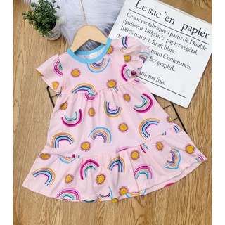 ĐẦM COTON BÉ GÁI SIZE 9-24KG