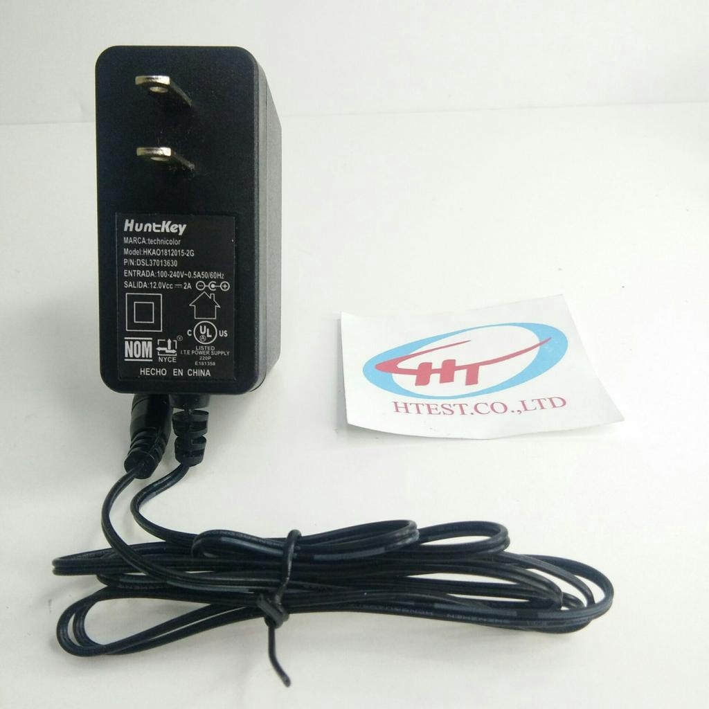 Nguồn 12V-2A Huntkey Chuôi lớn - Hàng chính hãng