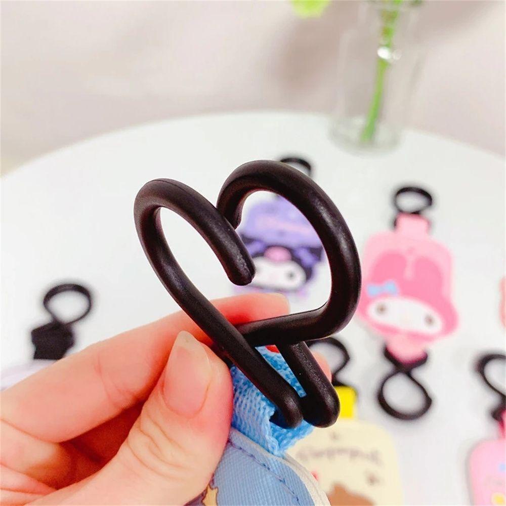 Móc Treo Đồ Gắn Xe Đẩy Em Bé In Hoạt Hình Cinnamoroll Kuromi My Head Tiện Dụng