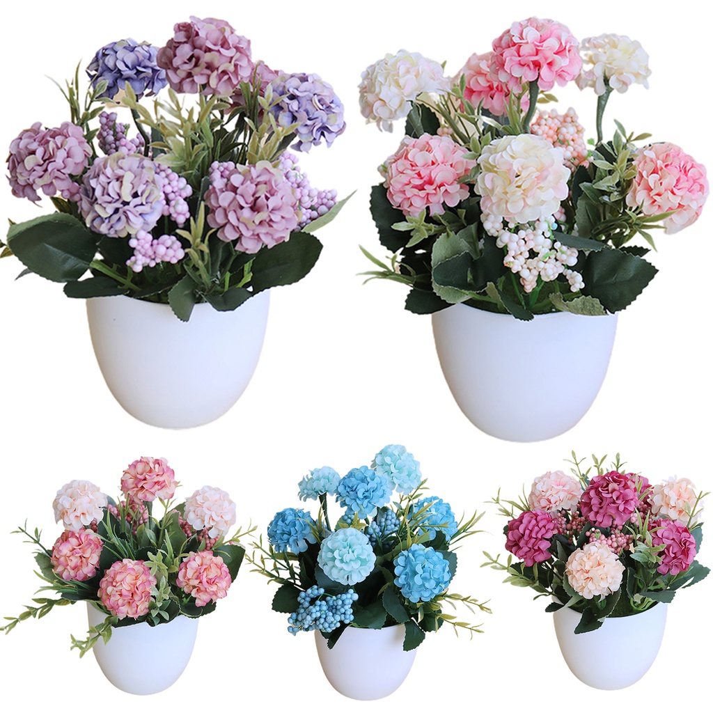 1 Chậu Cây Cảnh Nhân Tạo Bằng Nhựa Viền Mượt Dùng Làm Đạo Cụ Chụp Ảnh Văn Phòng