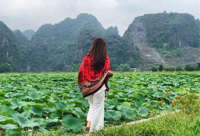 [HÀNG LOẠI 1]_Khăn Choàng Đi Biển Hoạ Tiết Trung Đông Độc Lạ