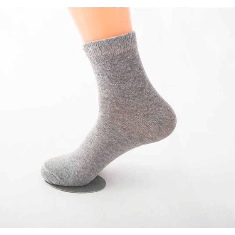 Tất thể thao văn phòng MUJI cổ CAO chống hôi chân , thoáng khí