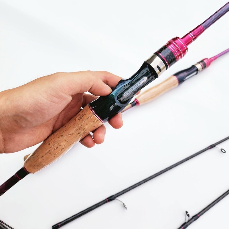 cần câu lure carbon FHARD BAITS đầu bu chống xoắn