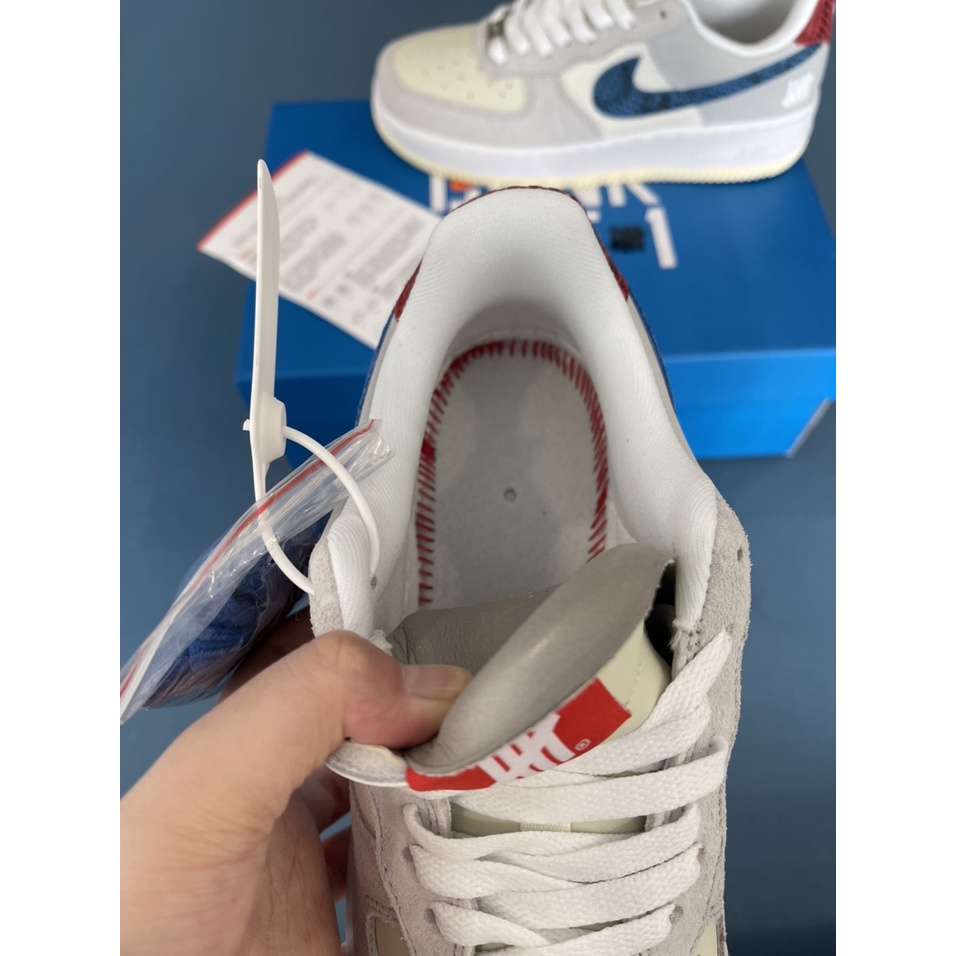 [More&amp;More] Giày Sneaker AF1 Dunk vệt xanh x OG chất lượng nguyên bản MS4132
